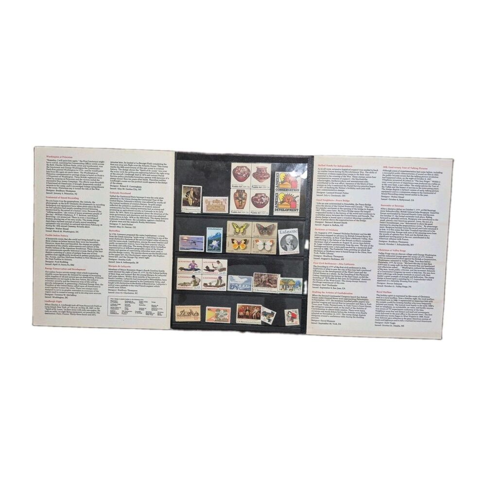 1977 USPS Mint Set of 27 Commemorative Stamps M, OG, NH